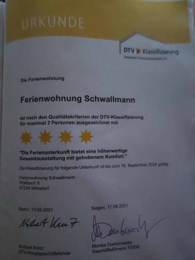 Ferienwohnung Schwallmann Wilnsdorf Eksteriør bilde